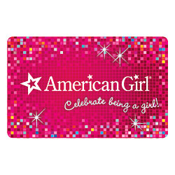 american girl gift card
